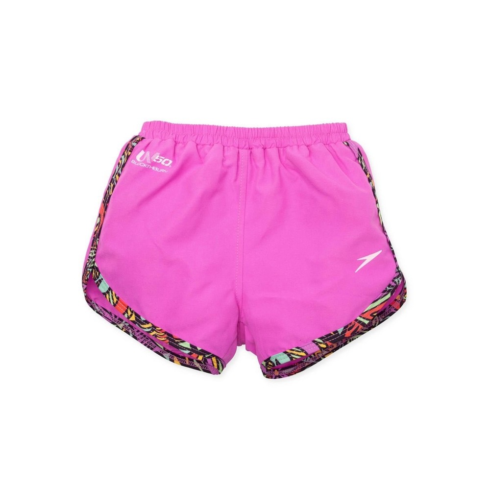 Speedo Combo Swim Diaper Shorts Baby L‎ Neon Violet UV Protection Reusable NEW